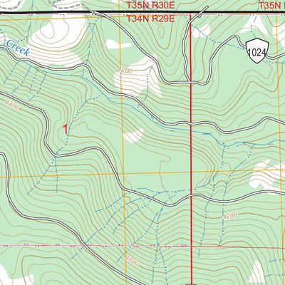 Moses Meadows, WA FSTopo Preview 3