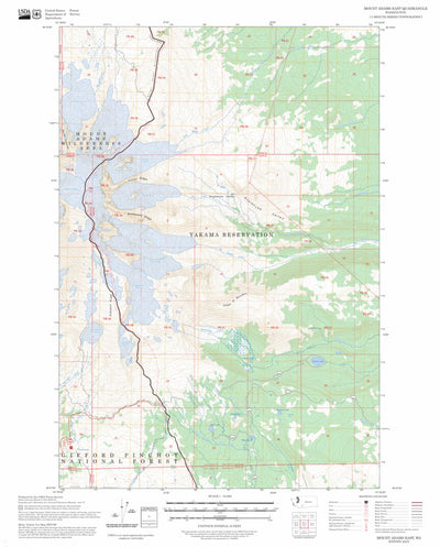 Mount Adams East, WA FSTopo Preview 1