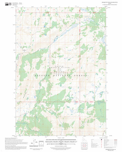 Mosquito Peak, ID FSTopo Preview 1