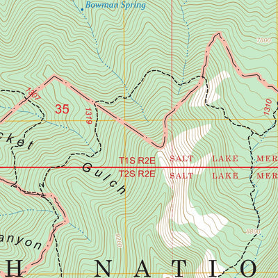 Mount Aire, UT FSTopo Preview 2