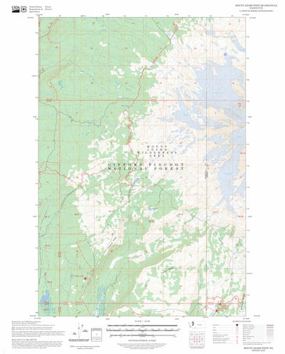 Mount Adams West, WA FSTopo Preview 1