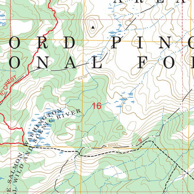 Mount Adams West, WA FSTopo Preview 2