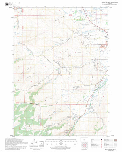 Mount Arter SE, WY FSTopo Preview 1