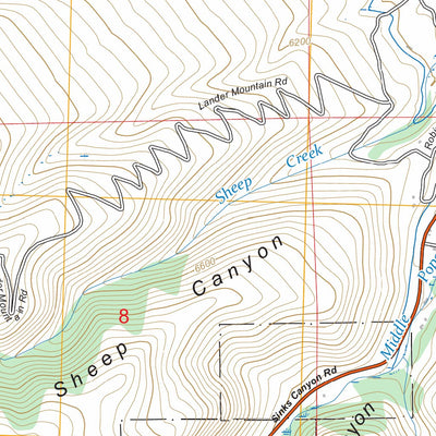 Mount Arter SE, WY FSTopo Preview 3
