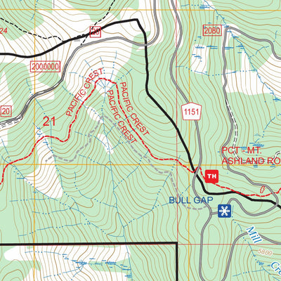 Mount Ashland, OR-CA FSTopo Preview 3