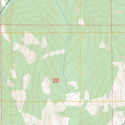 Mount Baird, ID-WY FSTopo Preview 3