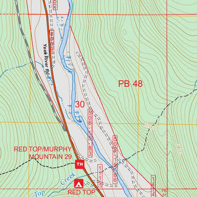 Mount Baldy, MT FSTopo Preview 3