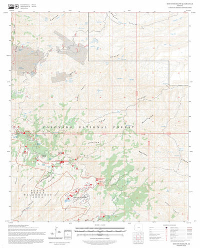 Mount Bigelow, AZ FSTopo Preview 1
