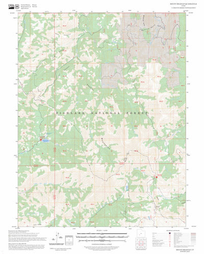 Mount Belknap, UT FSTopo Preview 1