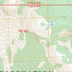 Mount Calowahcan, MT FSTopo Preview 2
