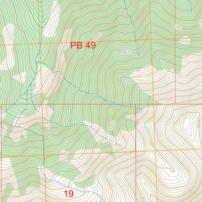 Mount Calowahcan, MT FSTopo Preview 3