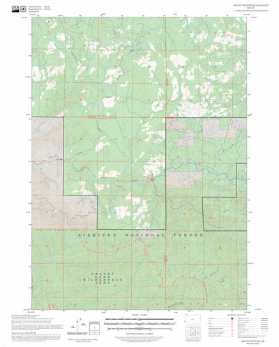 Mount Butler, OR FSTopo Preview 1