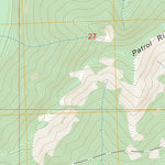 Mount Bradley, MT FSTopo Preview 3