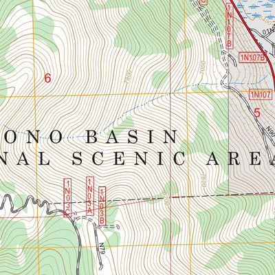 Mount Dana, CA FSTopo Preview 3