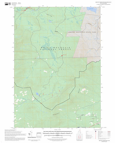 Mount Crescent, NH FSTopo Preview 1