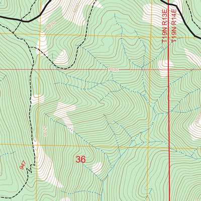 Mount Clifty, WA FSTopo Preview 3