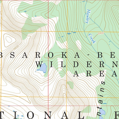 Mount Douglas, MT FSTopo Preview 2