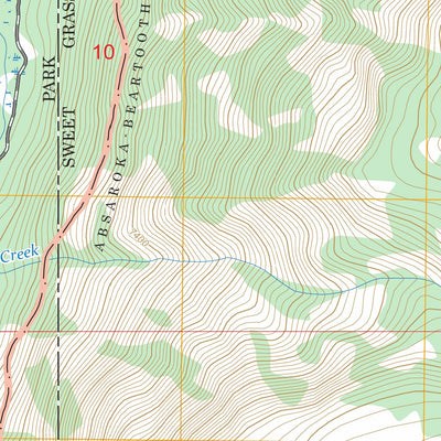 Mount Douglas, MT FSTopo Preview 3