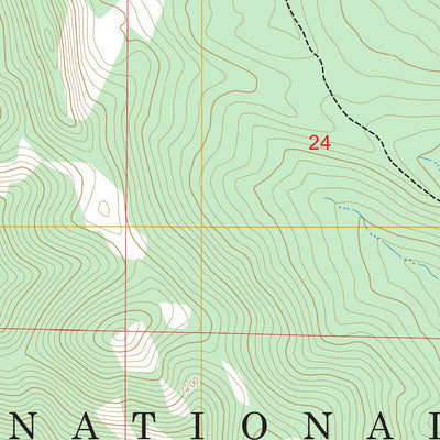 Mount Ellis, MT FSTopo Preview 2
