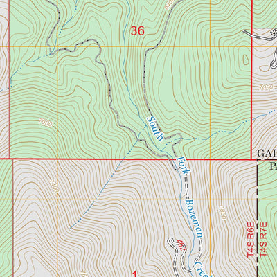 Mount Ellis, MT FSTopo Preview 3