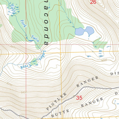 Mount Evans, MT FSTopo Preview 2
