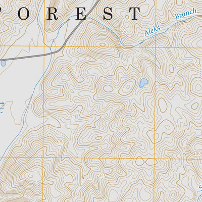 Mount Gilead East, NC FSTopo Preview 3