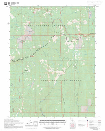 Mount Fillmore, CA FSTopo Preview 1