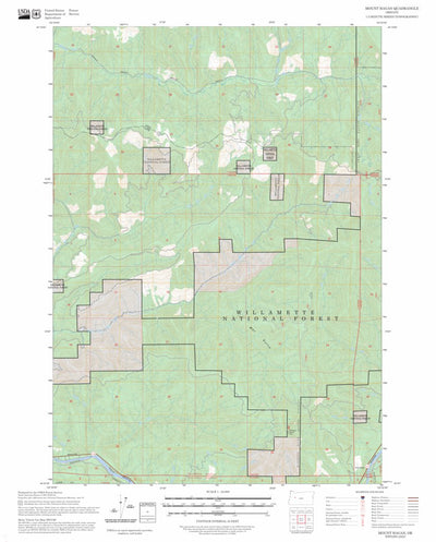 Mount Hagan, OR FSTopo Preview 1