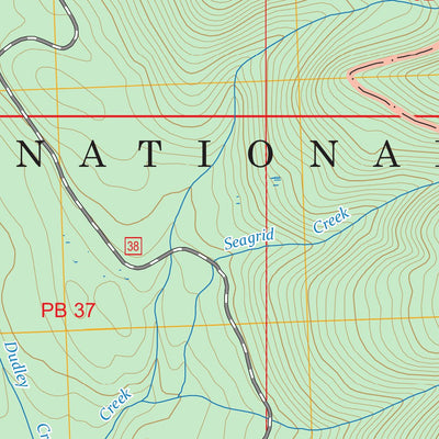 Mount Grant, MT FSTopo Preview 2