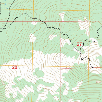 Mount Harkness, CA FSTopo Preview 2