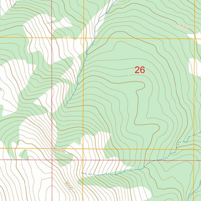 Mount Hancock, WY FSTopo Preview 2