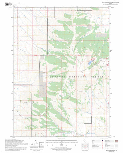 Mount Harrison, ID FSTopo Preview 1
