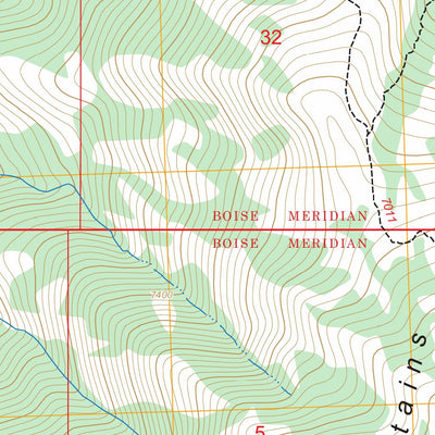 Mount Harrison, ID FSTopo Preview 3