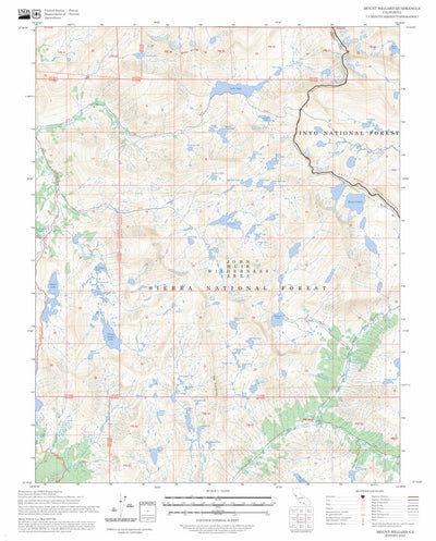 Mount Hilgard, CA FSTopo Preview 1