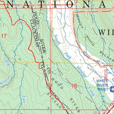 Mount Hood South, OR FSTopo Preview 2