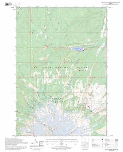 Mount Hood North, OR FSTopo Preview 1