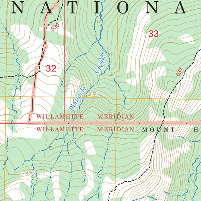 Mount Hood North, OR FSTopo Preview 2