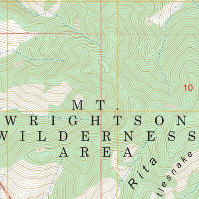 Mount Hopkins, AZ FSTopo Preview 3
