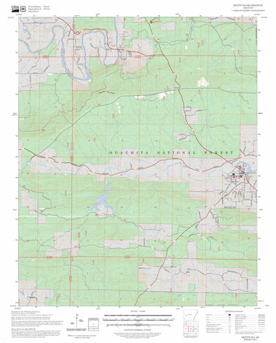 Mount Ida, AR FSTopo Preview 1