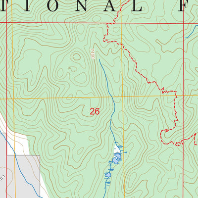 Mount Humbug, MT FSTopo Preview 2