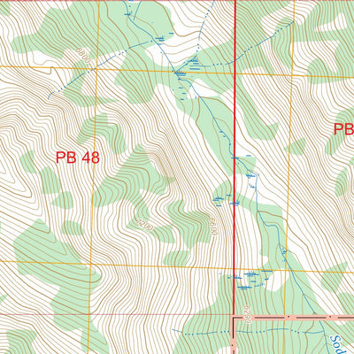 Mount Jerusalem, MT-ID FSTopo Preview 3