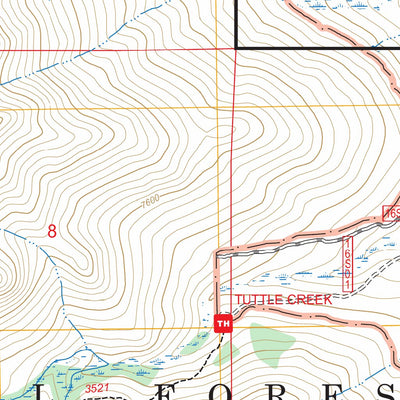 Mount Langley, CA FSTopo Preview 2