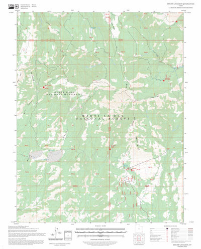Mount Linnaeus, UT FSTopo Preview 1