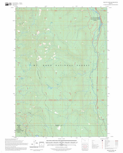 Mount Lowe, OR FSTopo Preview 1