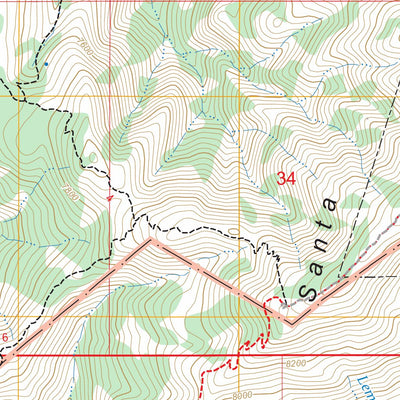 Mount Lemmon, AZ FSTopo Preview 2