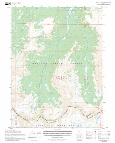 Mount Lovenia, UT FSTopo Preview 1