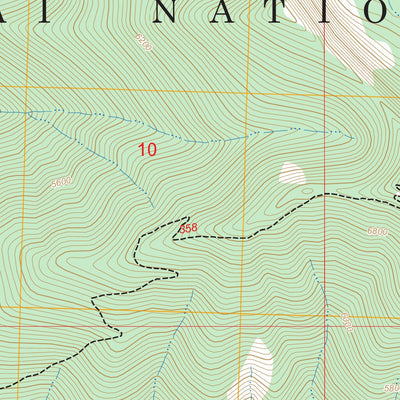 Mount Marston, MT FSTopo Preview 2