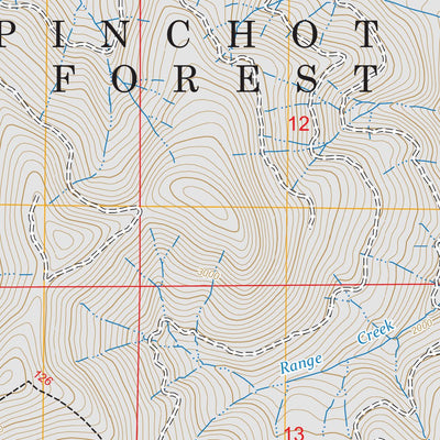 Mount Mitchell, WA FSTopo Preview 3