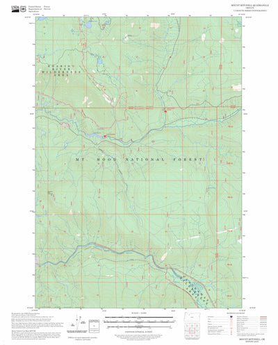 Mount Mitchell, OR FSTopo Preview 1