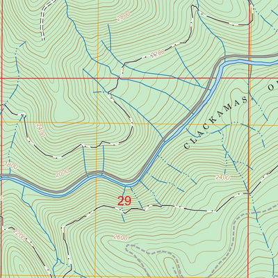 Mount Mitchell, OR FSTopo Preview 3